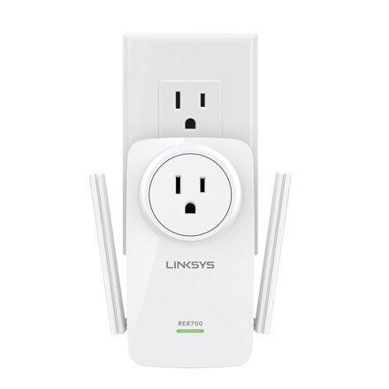 Linksys AC1200 AMPLIFY Dual Band Wi-Fi Range Extender 