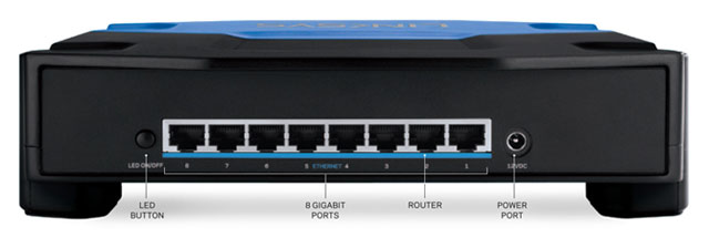 Linksys SE4008 WRT Switch