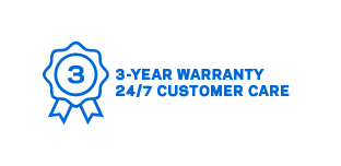 3-Year Limited Warranty