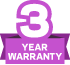 3-Year Warranty