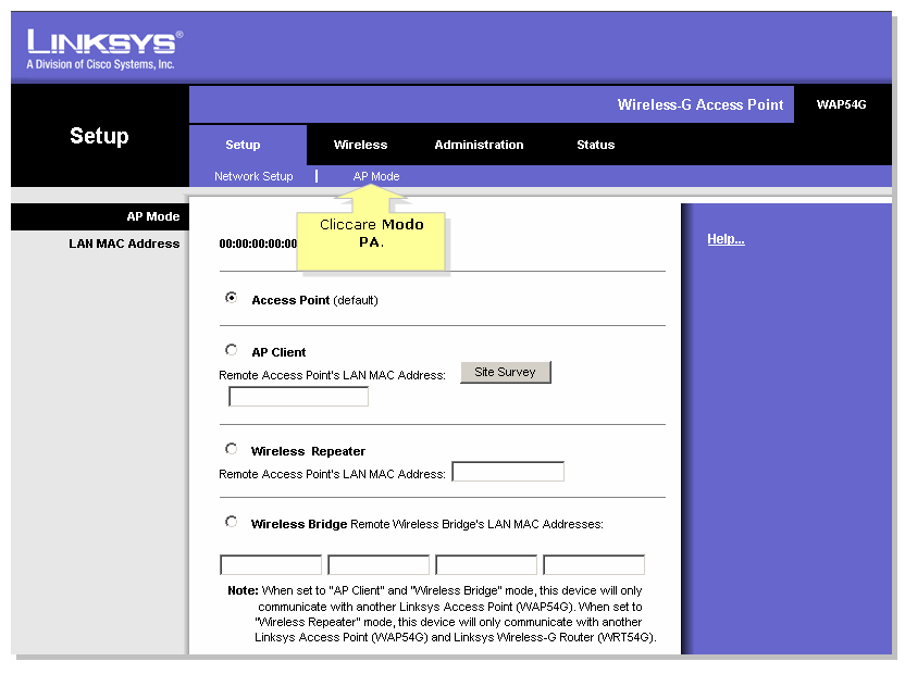Linksys E1200 Como Access Point Marcus Reid