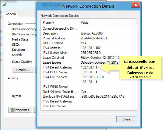 Comment Corriger La Passerelle Par Defaut Assistance officielle Linksys - Vérification de l'adresse IP du routeur