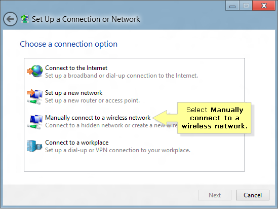 cannot connect to network windows 8.1