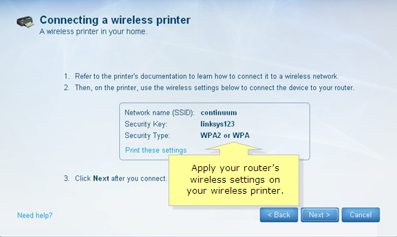 Connecting A Wireless Printer To Windows Vista