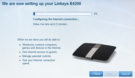 install cisco linksys e1200 router