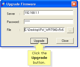 tftp upgrade firmware version 1.255 download