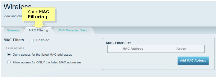 configure linksys router for apple back to my mac access