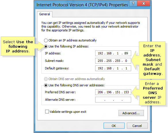 How To Fix Invalid Ip Address Windows Vista