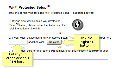 wifi protected setup
