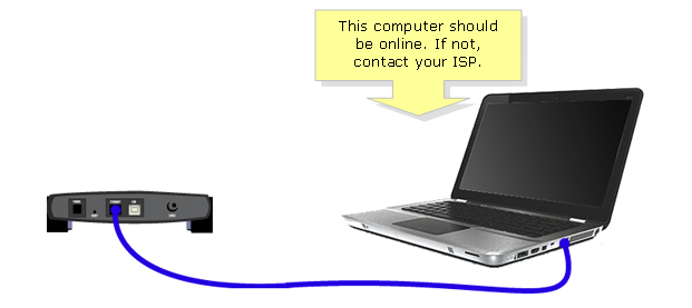 High-speed internet cable adapter