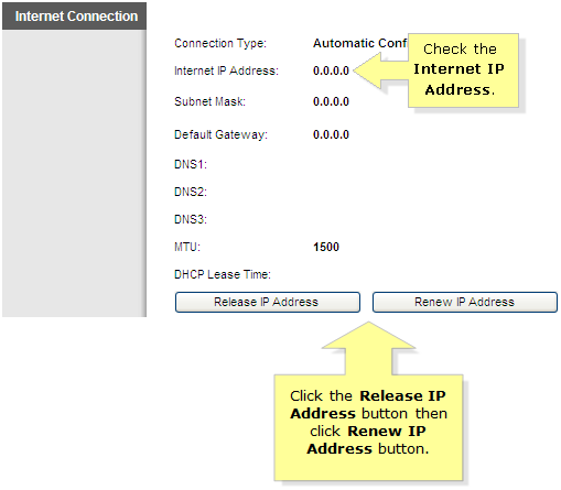 Release And Renew Ip Address In Vista