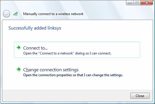 Connecting To A Hidden Network In Vista