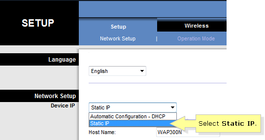 Linksys Ip Address >> Linksys Official Support Changing Your Linksys Wap300n S Linksys Ip Address >> Linksys Official Support Changing Your Linksys Wap300n S
